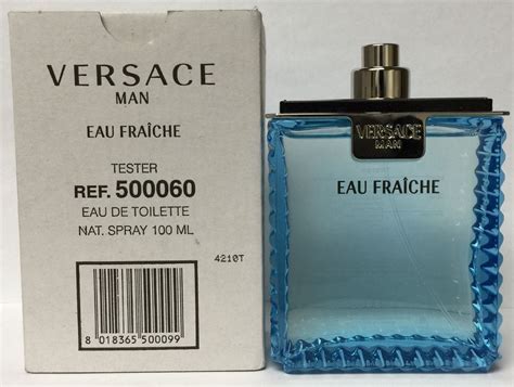 eau fraiche versace tester|versace man perfume.